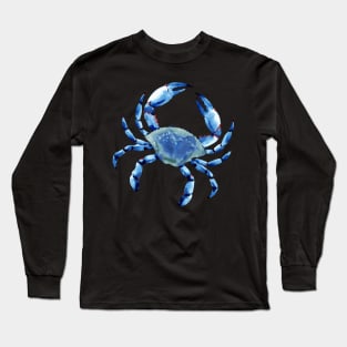 Blue Crab Long Sleeve T-Shirt